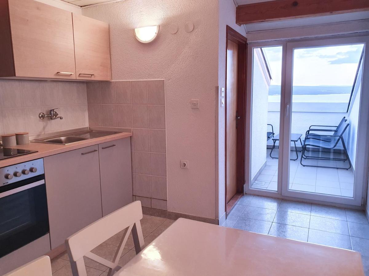 Breathtaking Seaview App Barac On Separated Floor Crikvenica Bagian luar foto