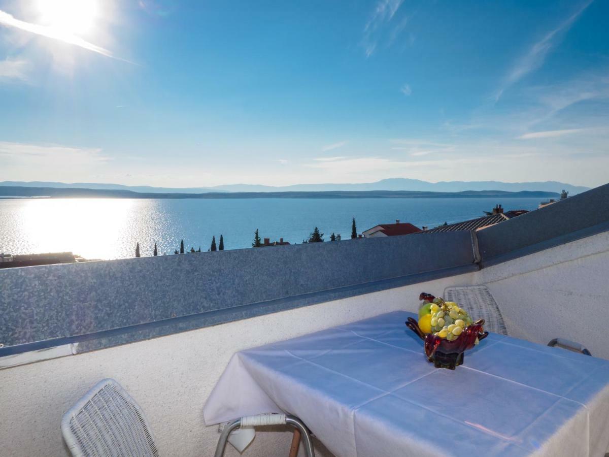 Breathtaking Seaview App Barac On Separated Floor Crikvenica Bagian luar foto